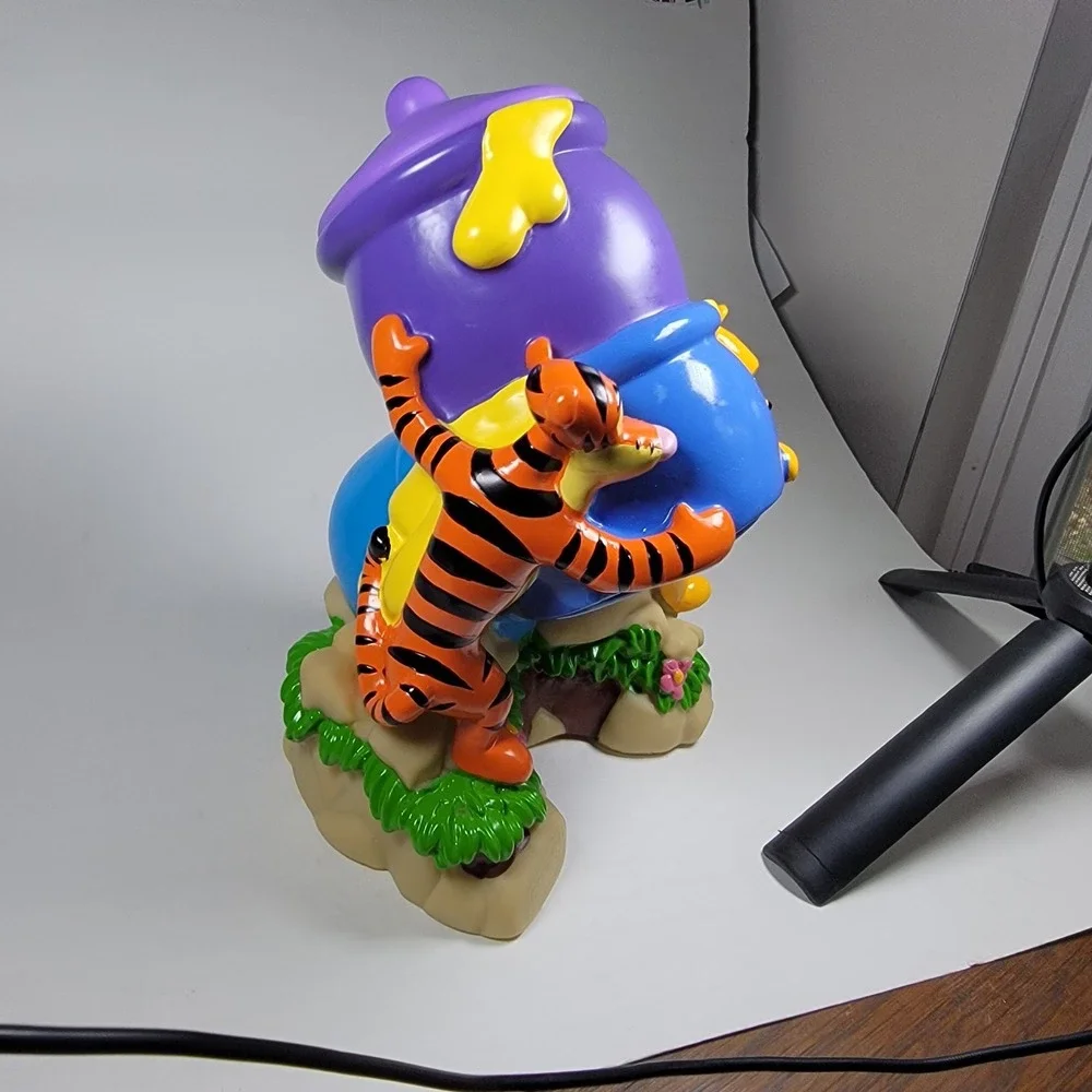 Dixie Cup Disney Winnie‎ The Pooh Dispenser Tigger Honey Pot *Box Wear